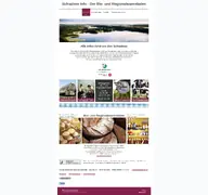 Kleine Seitenvorschau von schaalsee-info.de