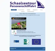 Kleine Seitenvorschau von schaalseetour.de