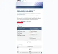 Kleine Seitenvorschau von btu-tagung.de