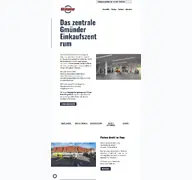 Kleine Seitenvorschau von citycenter-gmuend.de