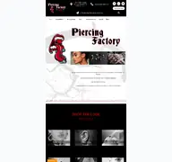 Kleine Seitenvorschau von piercing-factory.de
