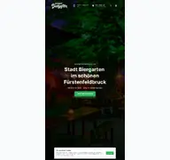 Kleine Seitenvorschau von stadt-biergarten.de