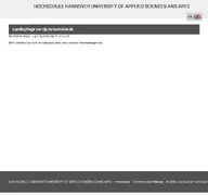 Kleine Seitenvorschau von idp.hs-hannover.de