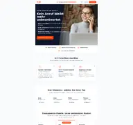 Kleine Seitenvorschau von telefonassistent4you.de