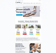 Kleine Seitenvorschau von ietec.de