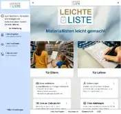 Kleine Seitenvorschau von leichteliste.de