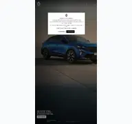 Kleine Seitenvorschau von renault.ch