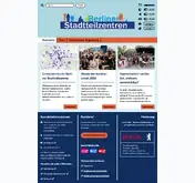 Kleine Seitenvorschau von stadtteilzentren.de
