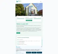 Kleine Seitenvorschau von wobau-saw.de