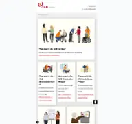 Kleine Seitenvorschau von leichte-sprache.cab-caritas.de