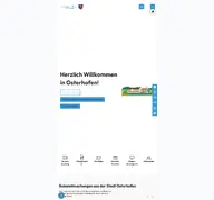 Kleine Seitenvorschau von osterhofen.de