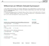 Kleine Seitenvorschau von ostwaldgymnasium.de