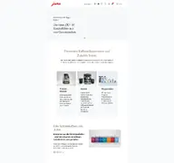 Kleine Seitenvorschau von jura.com