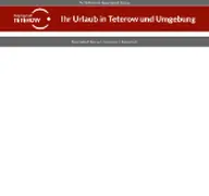 Kleine Seitenvorschau von buchen.teterow.de