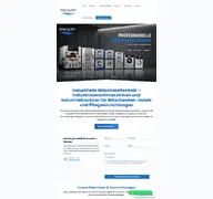 Kleine Seitenvorschau von washanddryconcept.de