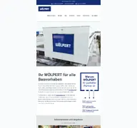 Kleine Seitenvorschau von woelpert.de