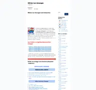 Kleine Seitenvorschau von woerterlos.de