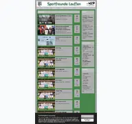 Kleine Seitenvorschau von sportfreunde-lauffen.de