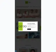Kleine Seitenvorschau von ozdo.de