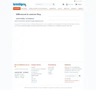 Kleine Seitenvorschau von leinoelpro.de