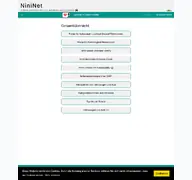 Kleine Seitenvorschau von nininet.de