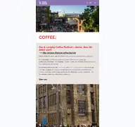 Kleine Seitenvorschau von leipzigcoffeefestival.de