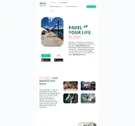Kleine Seitenvorschau von padeln9k.de