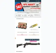 Kleine Seitenvorschau von waffenfuzzi.de
