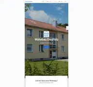 Kleine Seitenvorschau von wohnbau-diepholz.de