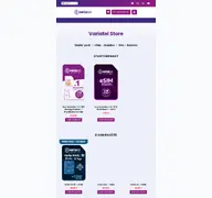Kleine Seitenvorschau von shop.variatel.de