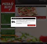 Kleine Seitenvorschau von pizzablitz-kitzingen.de