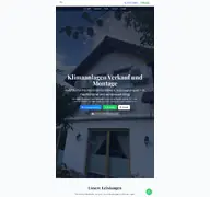 Kleine Seitenvorschau von nordicklima.de