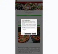 Kleine Seitenvorschau von pizzaland.de