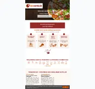 Kleine Seitenvorschau von pizzaservice.de