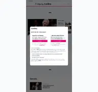 Kleine Seitenvorschau von leipzig.t-online.de