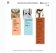 Kleine Seitenvorschau von villa-zanders.de
