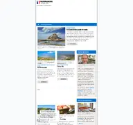 Kleine Seitenvorschau von normandie-web.de