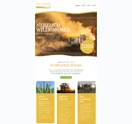 Kleine Seitenvorschau von schrader-agrar.de