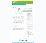 Kleine Seitenvorschau von methdiag.uni-wuppertal.de