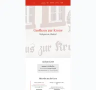 Kleine Seitenvorschau von krone-weingarten.de