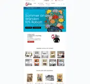 Kleine Seitenvorschau von artlia.de