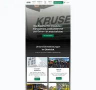 Kleine Seitenvorschau von kruse-dienstleistungen.de