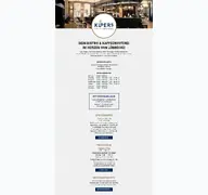 Kleine Seitenvorschau von kuepers-bistro.de