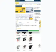 Kleine Seitenvorschau von lenkrollenshop.de