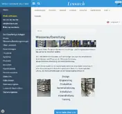 Kleine Seitenvorschau von lenntech.de