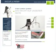 Kleine Seitenvorschau von lentfort-partner.de