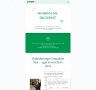 Kleine Seitenvorschau von wohnstift-berlin.de