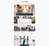 Kleine Seitenvorschau von wohntec.de