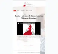 Kleine Seitenvorschau von tanzschule-larisa.de
