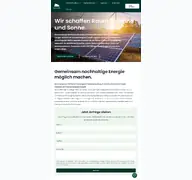 Kleine Seitenvorschau von taranis-windsolar.de